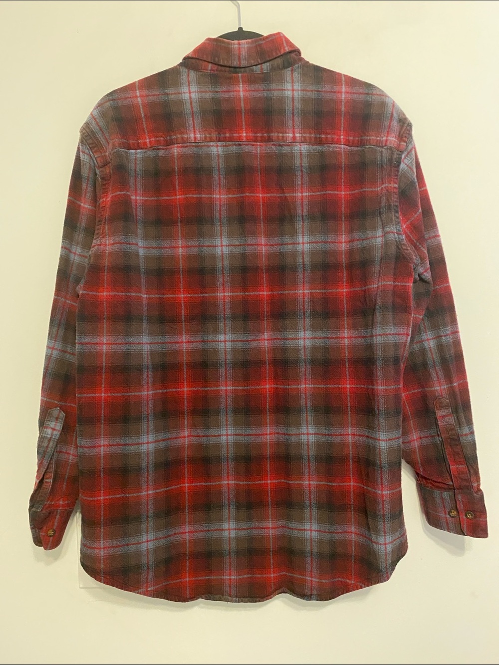 Pendleton Red and Brown Plaid Button-Up Shirt - Picture 4 of 9
